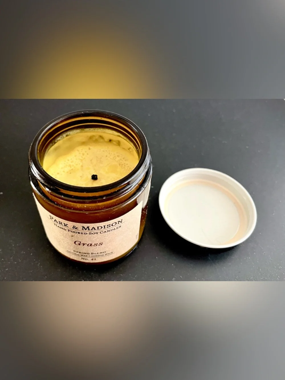 Park & Madison 4 Soy Candle Bundle Cedarwood Violet Forest Mist Peony Grass 4 oz